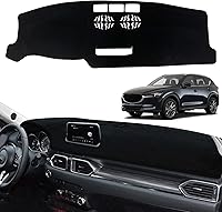 Vista 7 de Tapete antideslizante para tablero de instrumentos compatible con Mazda CX-5 CX 5 2017-2020 Protector solar (con HUD)