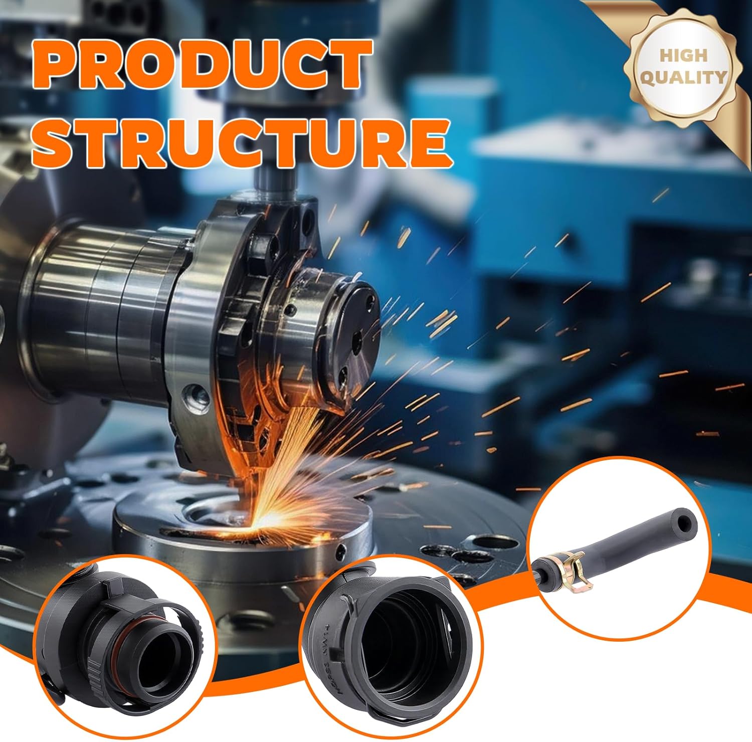 PCV Valve Pipe Compatible with Chevy Cruze 2011-2015 Sonic 2012-2019 Trax 2013-2020 Compatible with Buick Encore 2013-2019 Positive Crankcase Vent Hose Replaces 25193343