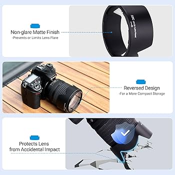 Amazon | JJC リバーシブルレンズフードシェード Nikon AF-S DX Amazon | JJC リバーシブルレンズフードシェード Nikon AF-S DX