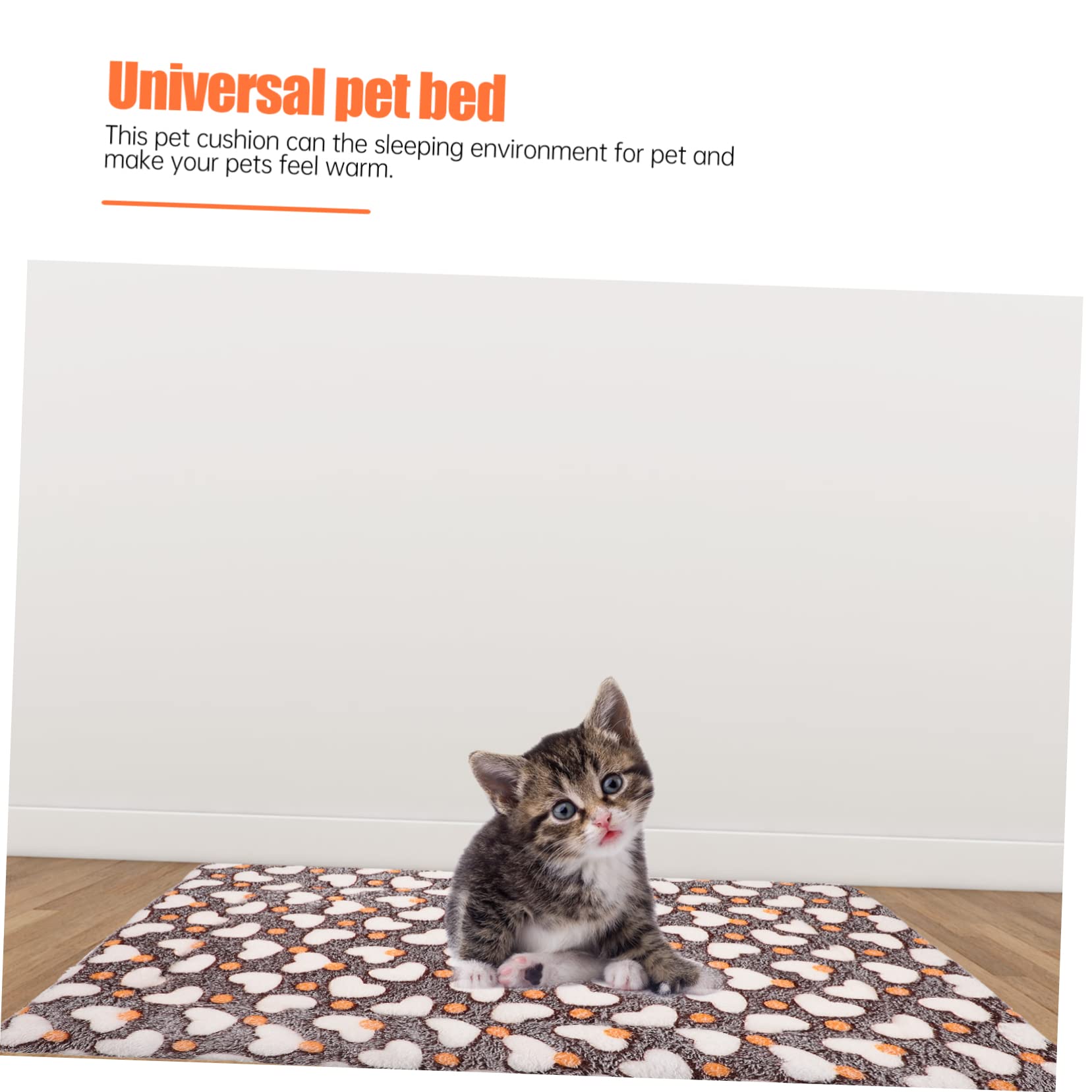 HOLIDYOYO Pet Blanket for Cats Dogs Warm Nest Pad Large Cozy Resting Cushion Soft Sleeping Pad