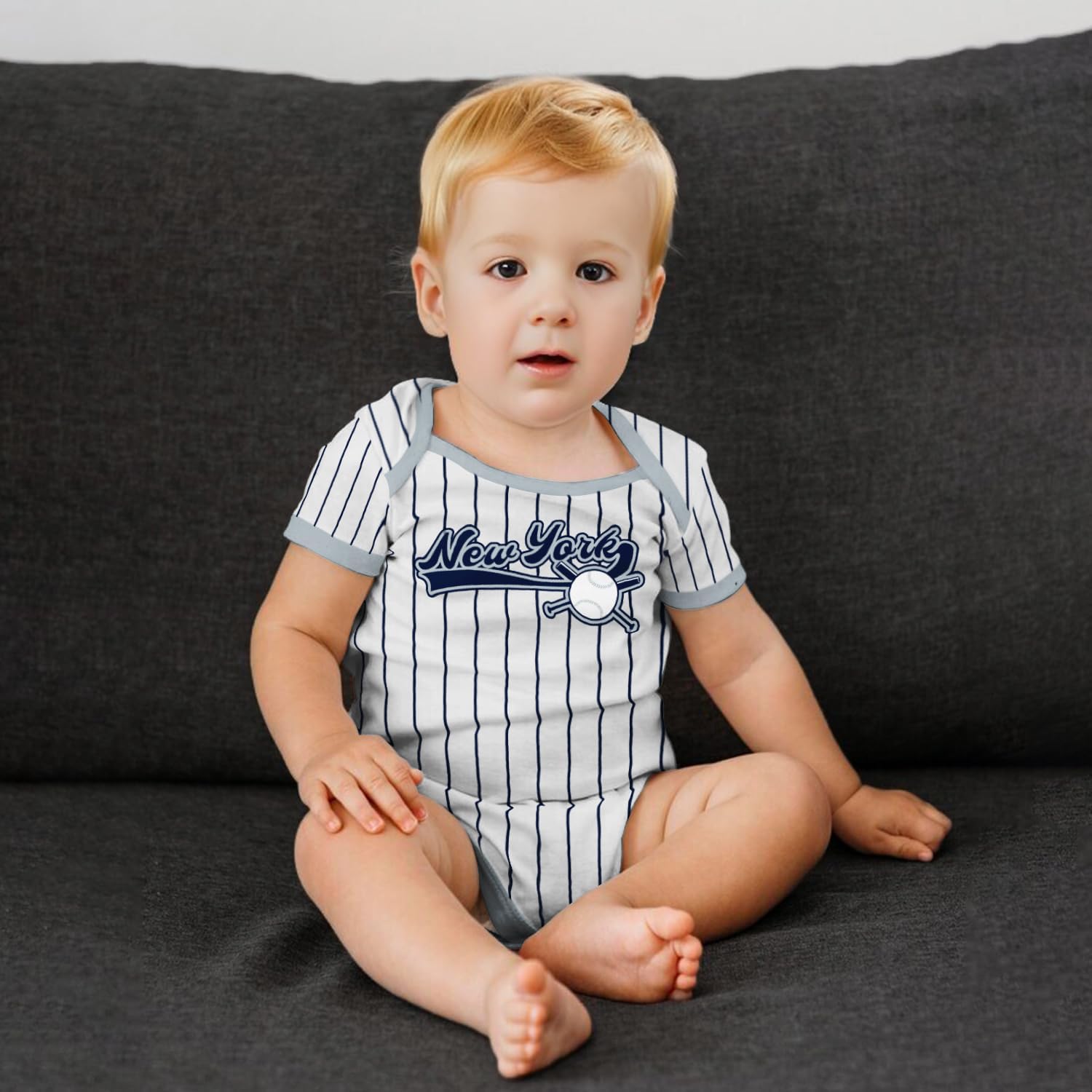 Baby Clothes Unisex Bodysuit for Baseball Fans Newborn Infant Boys Girls Apparel 0-24 Months - Image 5