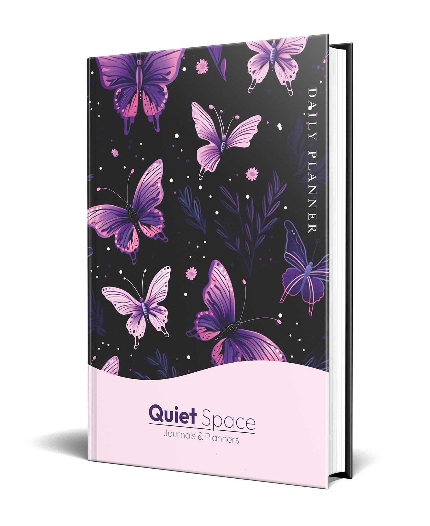 Quiet Space Daily Planner 2025 – A5 Undated Hardbound Organizer & Journal Diary | To Do List Planner, Study & Weekly Schedule, Monthly Layout, Habit Tracker | 220 Pages for Productivity & Wellness-image-45