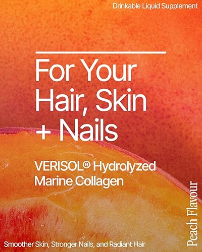 Miniatura 2 de BeMe Colágeno líquido para mujeres  2500 mg Verisol colágeno líquido con biotina, CoQ10 y vitamina C  Péptidos de colágeno clínicamente probados