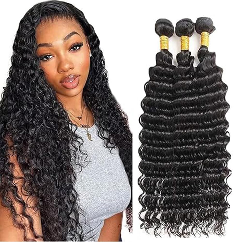 Photo 1 of MOYIMOTI Deep Wave Human Hair Extensions