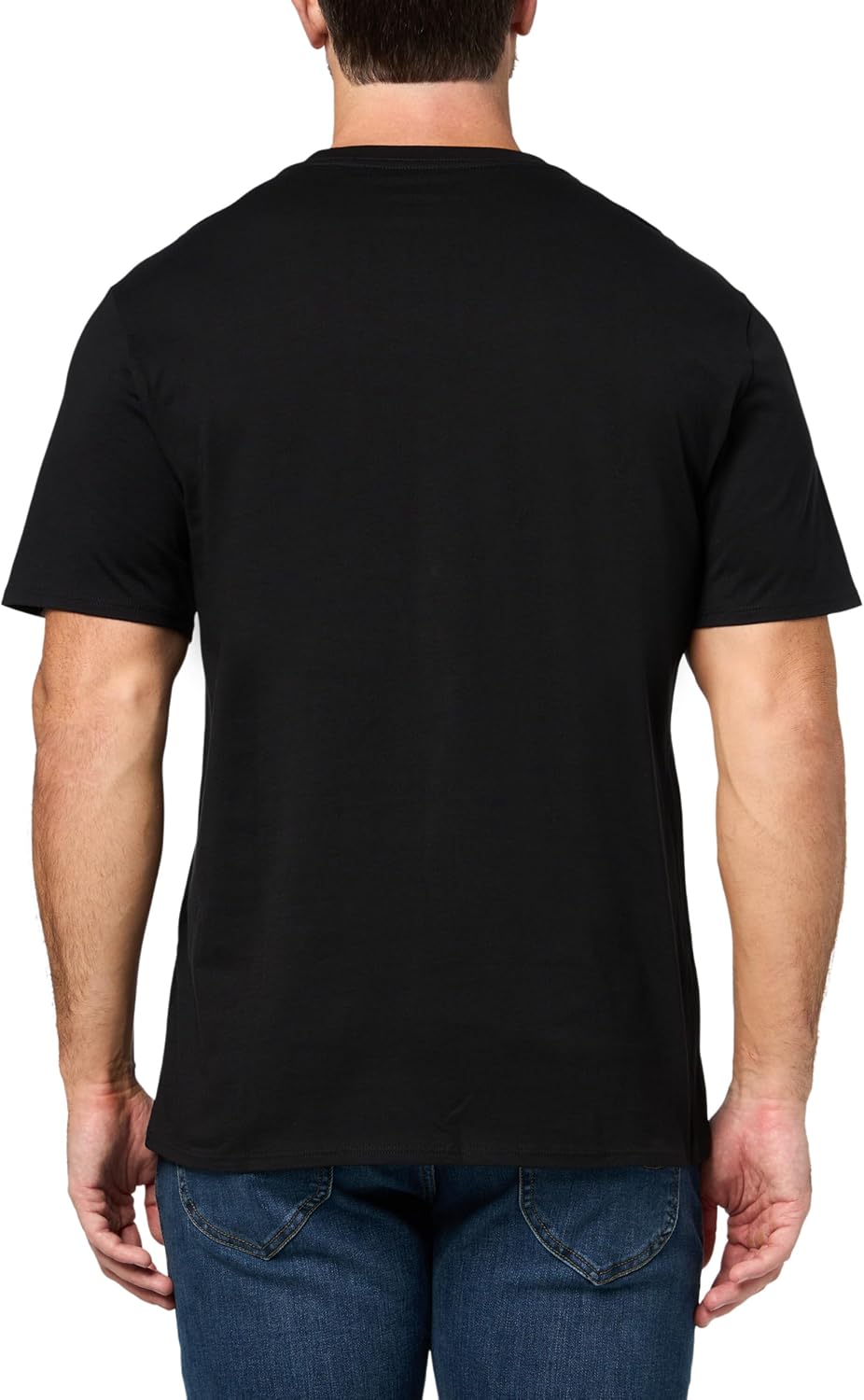 Karl Lagerfeld Mens Crewneck Short Sleeve Graphic Design Relaxed Fit T-Shirt - Image 2