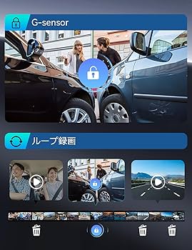 Amazon.co.jp: 4カメラ ドライブレコーダー 360度 WiFi搭載