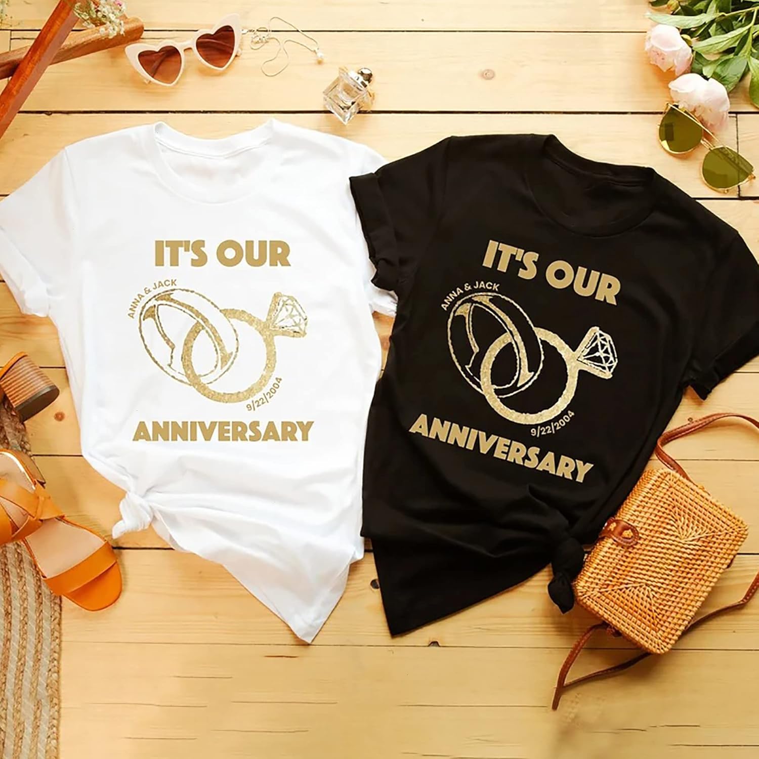 It's Our Anniversary Couple Shirt, Couple Anniversary