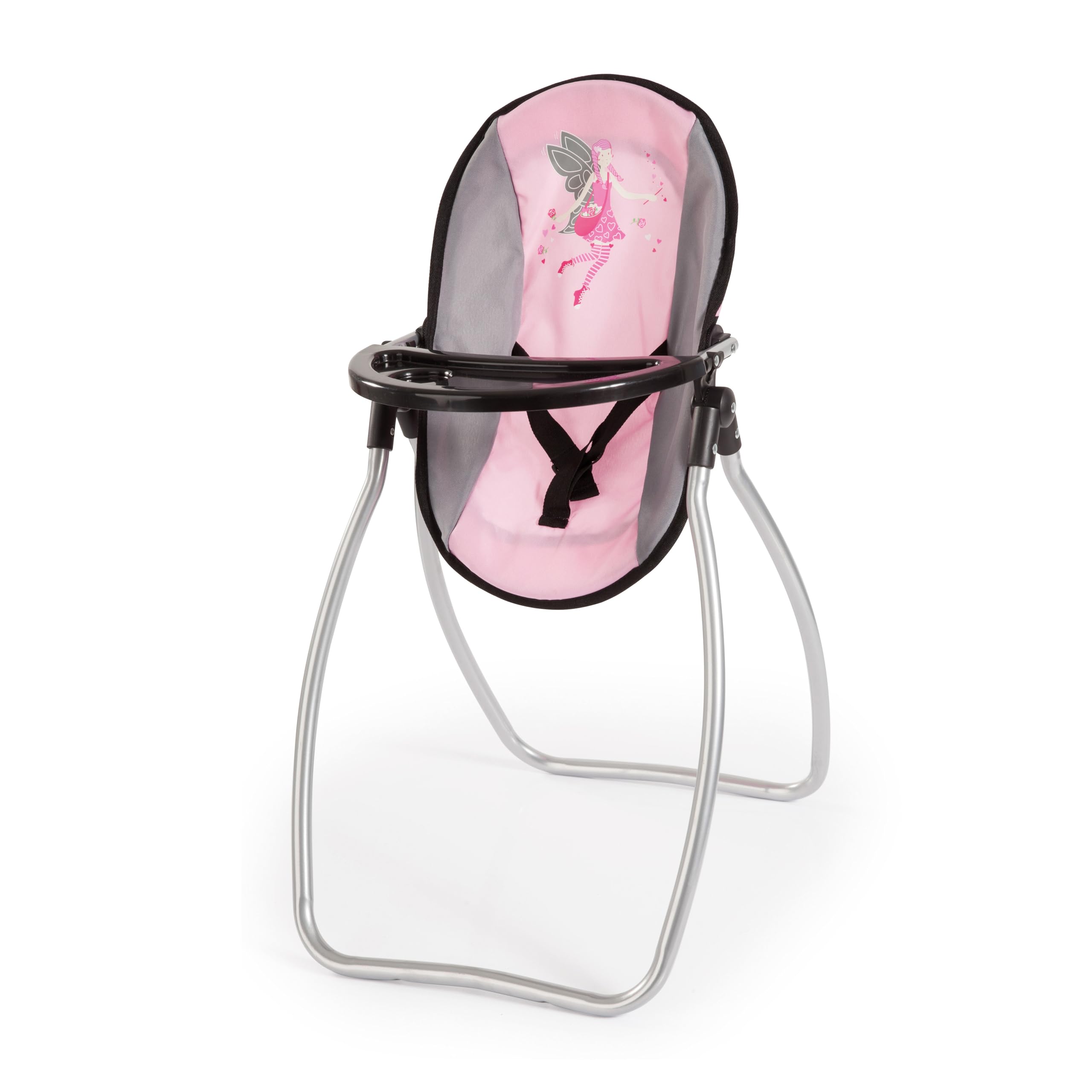 Bayer Design 63608AB Conjunto de accesorios para muñecas, Set, portabebe para muñecas, bolsa bandolera, Trona muñecas
