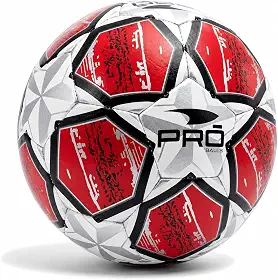 Bola de Futebol PVC Reforçado Tamanho 5 – Society, Campo e Recreação Infantil e Adulto, Costura Dupla Resistente, Pró Balls