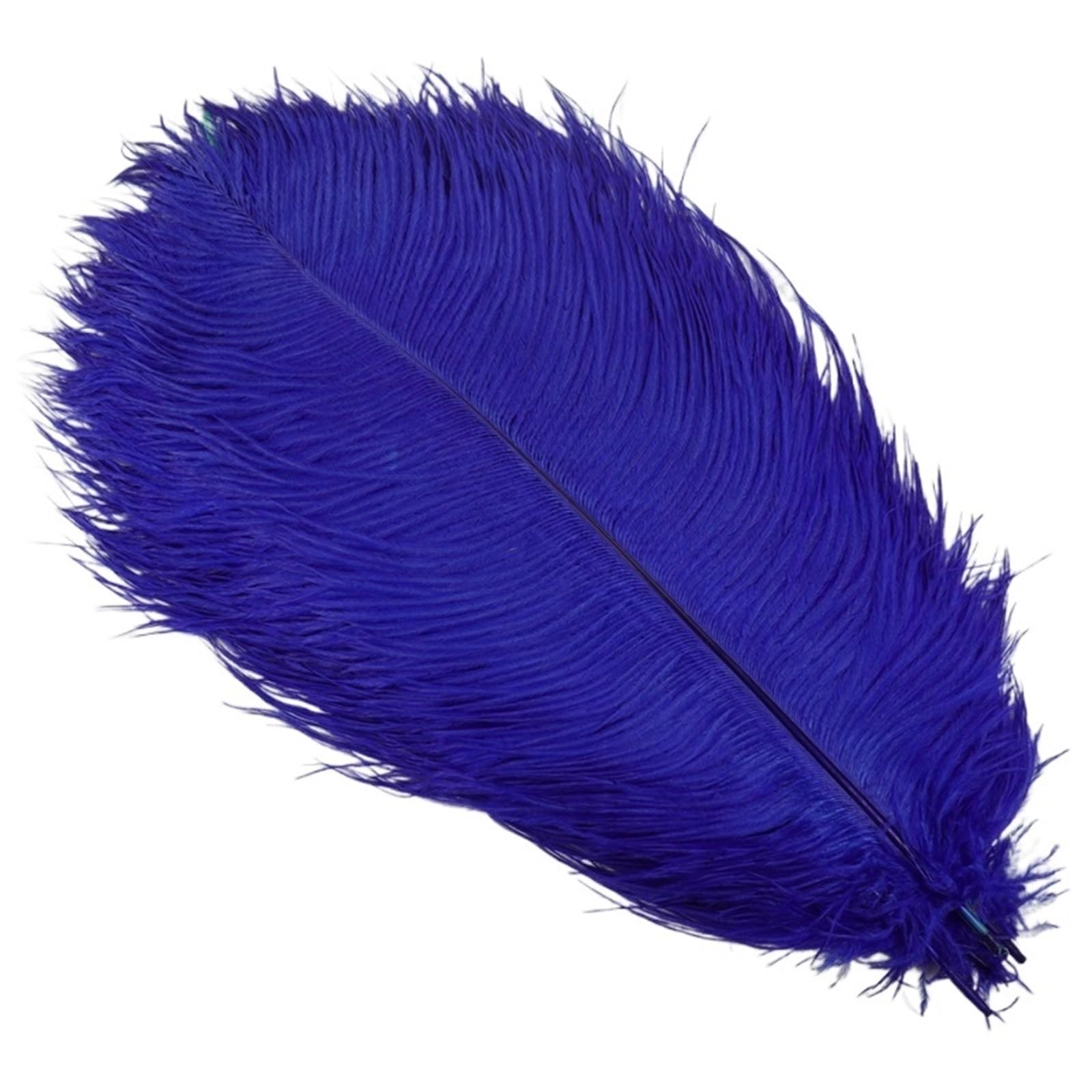Ostrich Feathers 10Pcs Colorful Ostrich Feather Handicraft Accessories Dream Catcher Decoration Jewelry Creation Natural Plume Table Centerpieces(Blue,30-35cm 12-14inch)