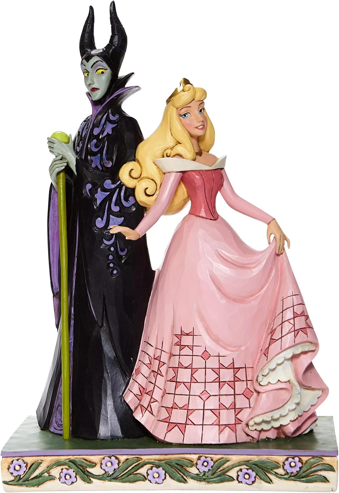 Enesco Jim Shore Aurora & Maleficent Disney Traditions, 8.8 x 15.2 x 22.5 cm