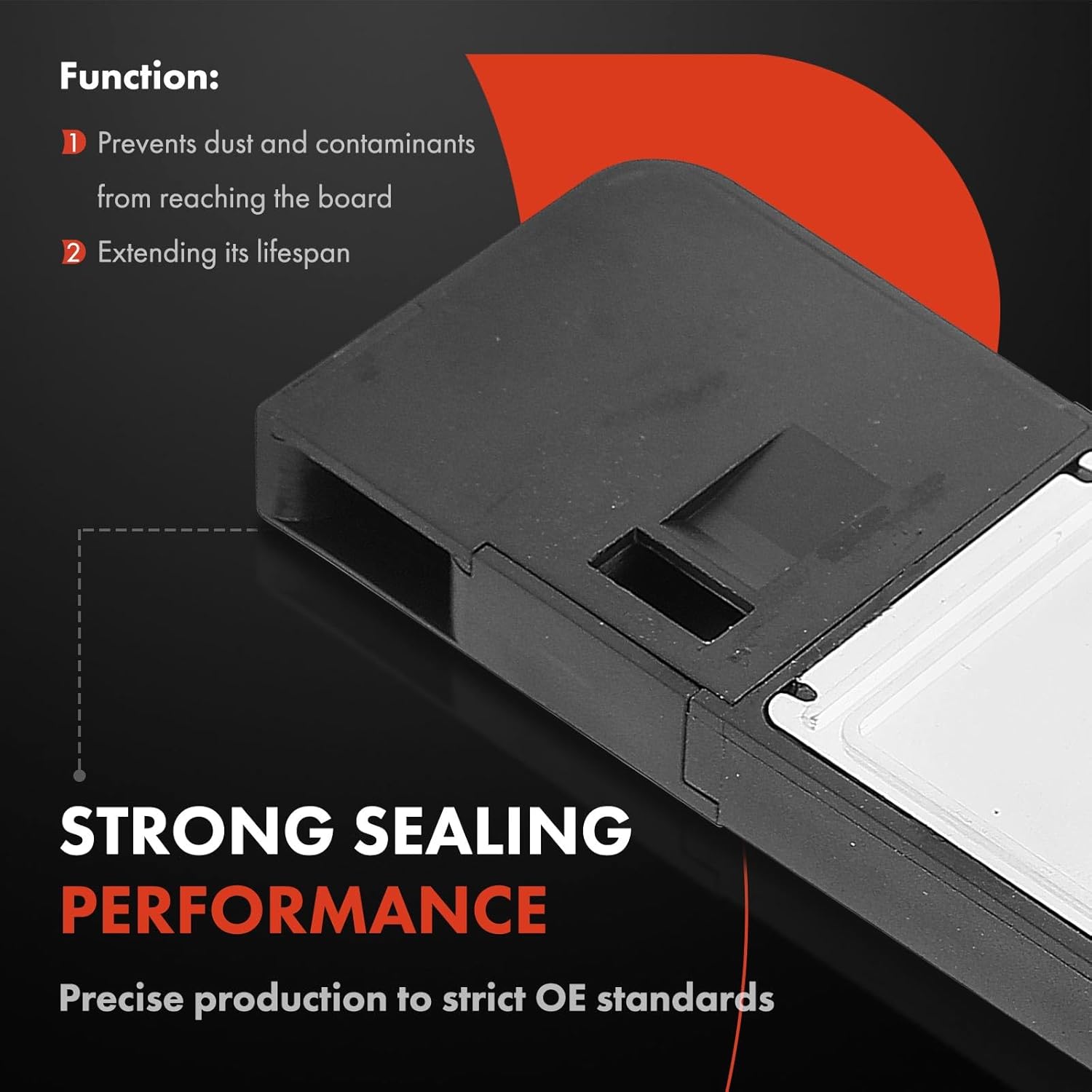 A-Premium Mass Air Flow Sensor Meter [4-Pins] Compatible with Ford F-150 F-250/350/450/550 Super Duty Expedition Explorer Flex Fusion Taurus Mustang & Lincoln Replace# BR3112B579AA