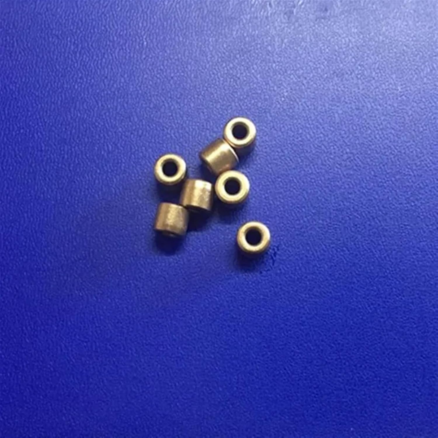 10pcs/lot Copper Base Precision Oil Bearing Metallurgical Parts Powder Metallurgy Oil Mini Bearing Copper Sleeve(3 x 7 x 6mm)