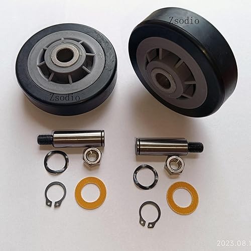 Miniatura 3 de 303373K Rodillo de soporte de tambor de secadora, paquete de 2 (actualización 2024) Kit de soporte de tambor de rueda de rodillo para secadores