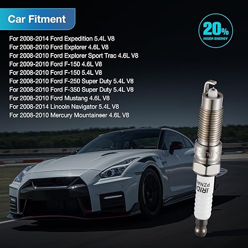 Miniatura 3 de BDFHYK Iridium SP509 Bujías compatibles con Ford Expedition Explorer Mustang F-150 F-250 F-350 Super Duty Mercury Mountaineer Lincoln Navigator 4.6L
