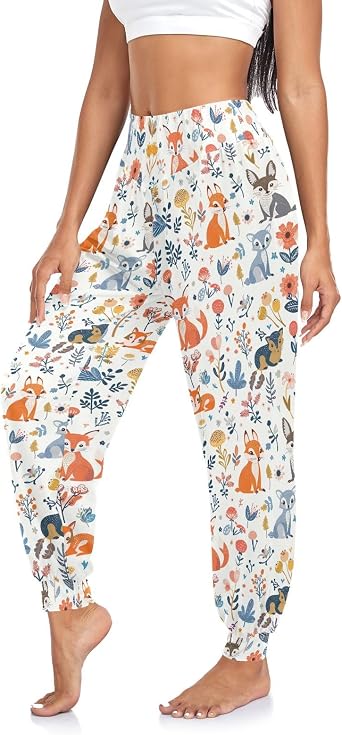 Sweatpants for Women Harem Pants Athletic Joggers Baggy Casual Trousers
