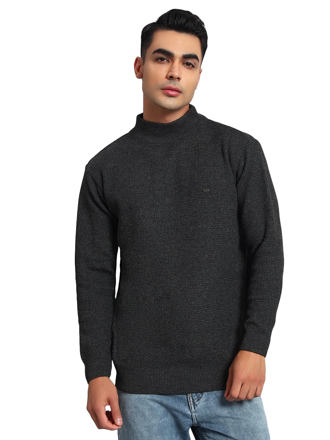 ewools Attrective Men's Woolen Sweater || Round Neck Sweater-picture-46