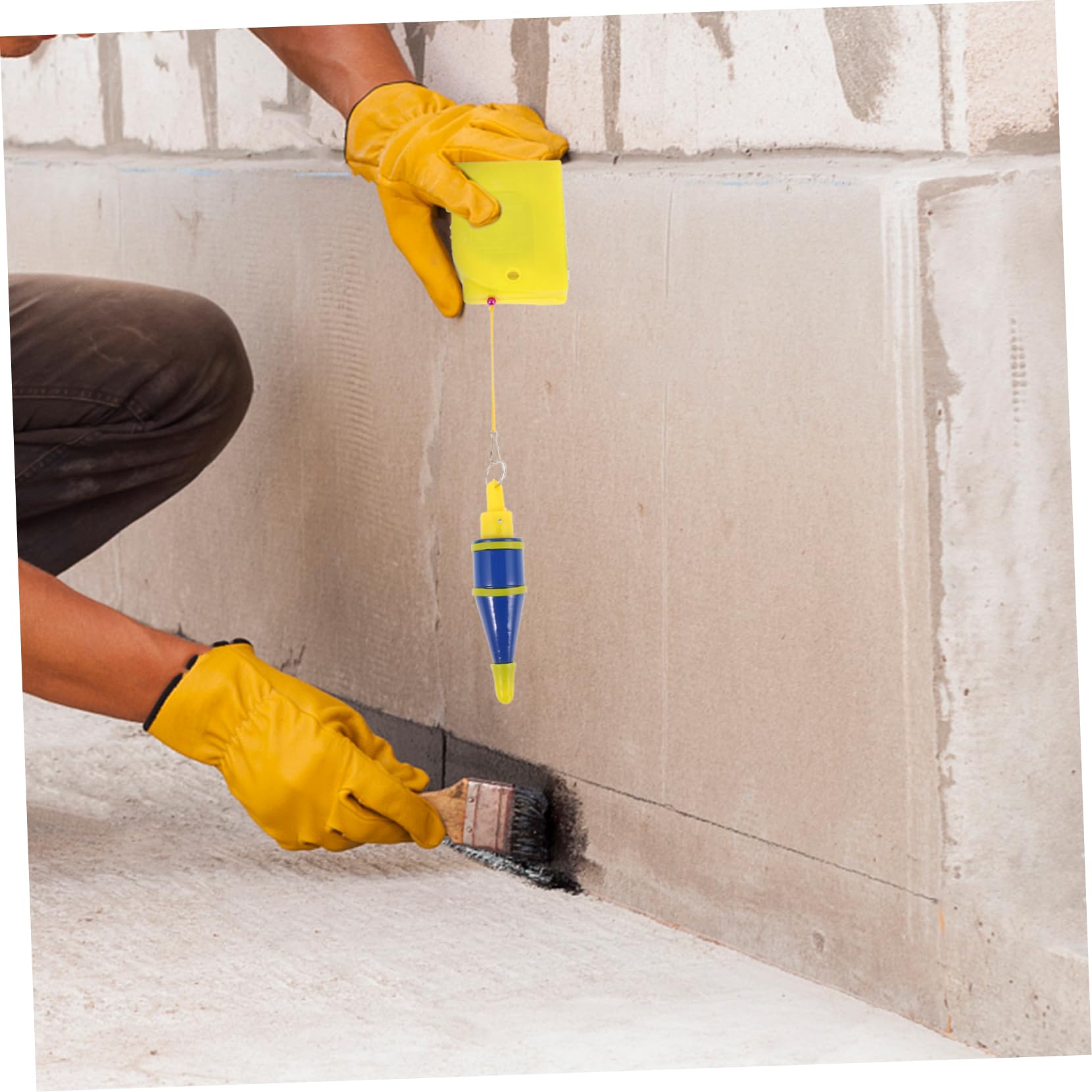 Homoyoyo Herramienta De Medición Vertical De Cuerda Para Construcción y Carpintería Plomada De Precisión y Alineación Vertical