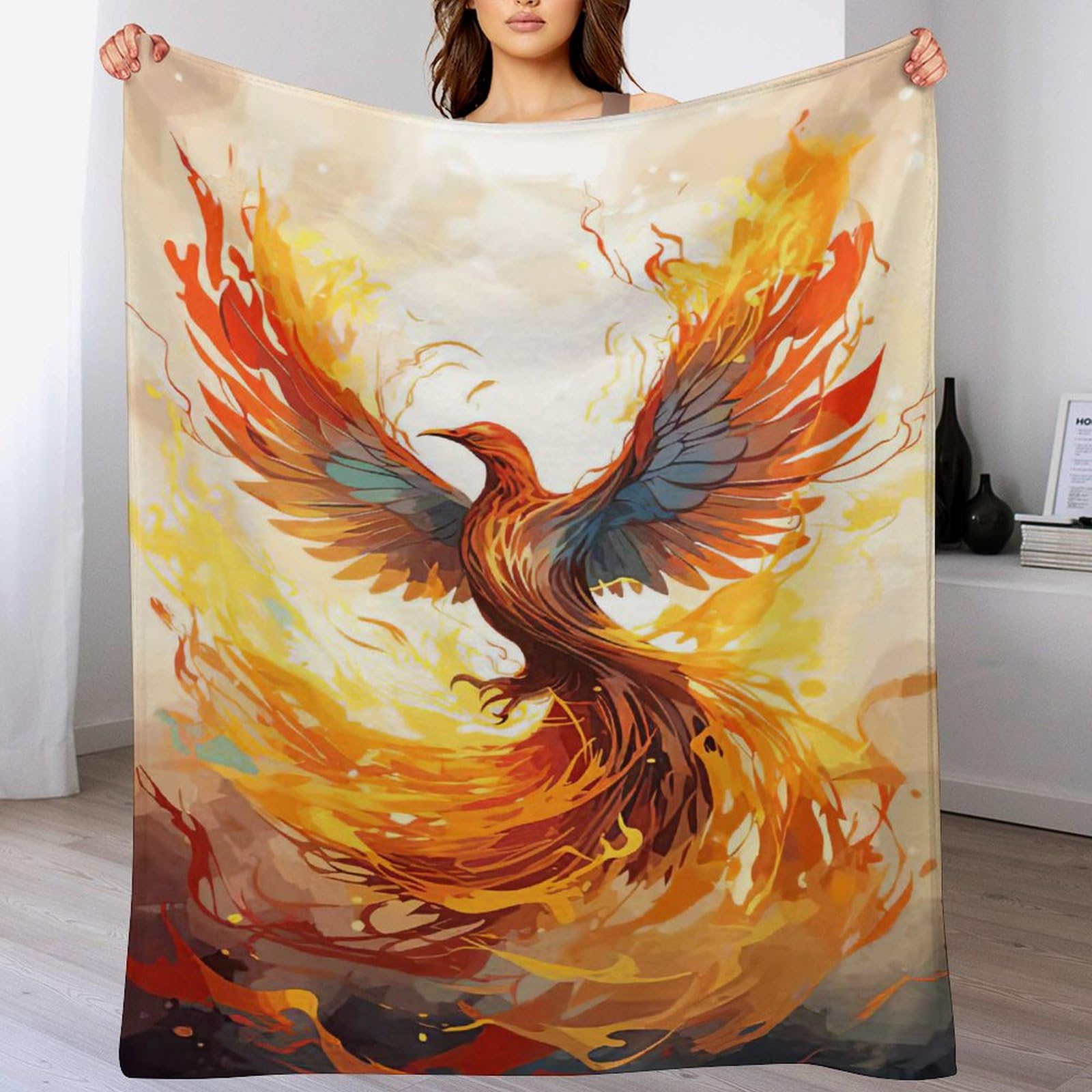 Couverture chaude et confortable Phénix en flannel grand confort