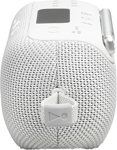 JBL Tuner 3 Portable DAB/DAB+/FM Bluetooth Radio with 6 Presets, Up to 15H Playtime, IP68 Waterproof & Dustproof, Auracast Multi-Speaker Connection, Compatible with JBL Portable App, White - 3