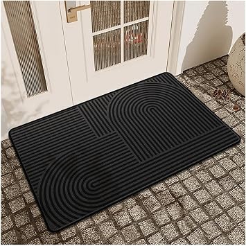 Door Mats Simple door crystal velvet non-slip carpet porch entrance mat shoe bathroom absorbent90cmx60cm