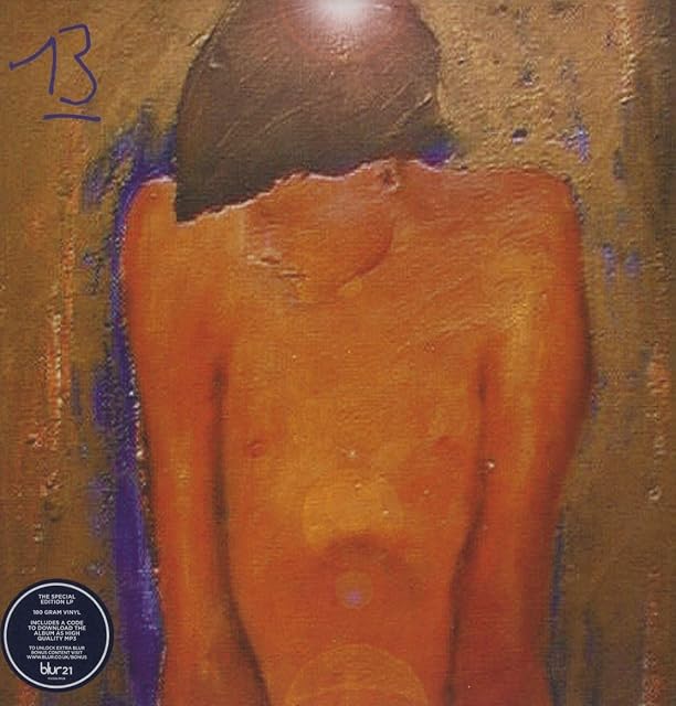13 por Blur, capa do álbum