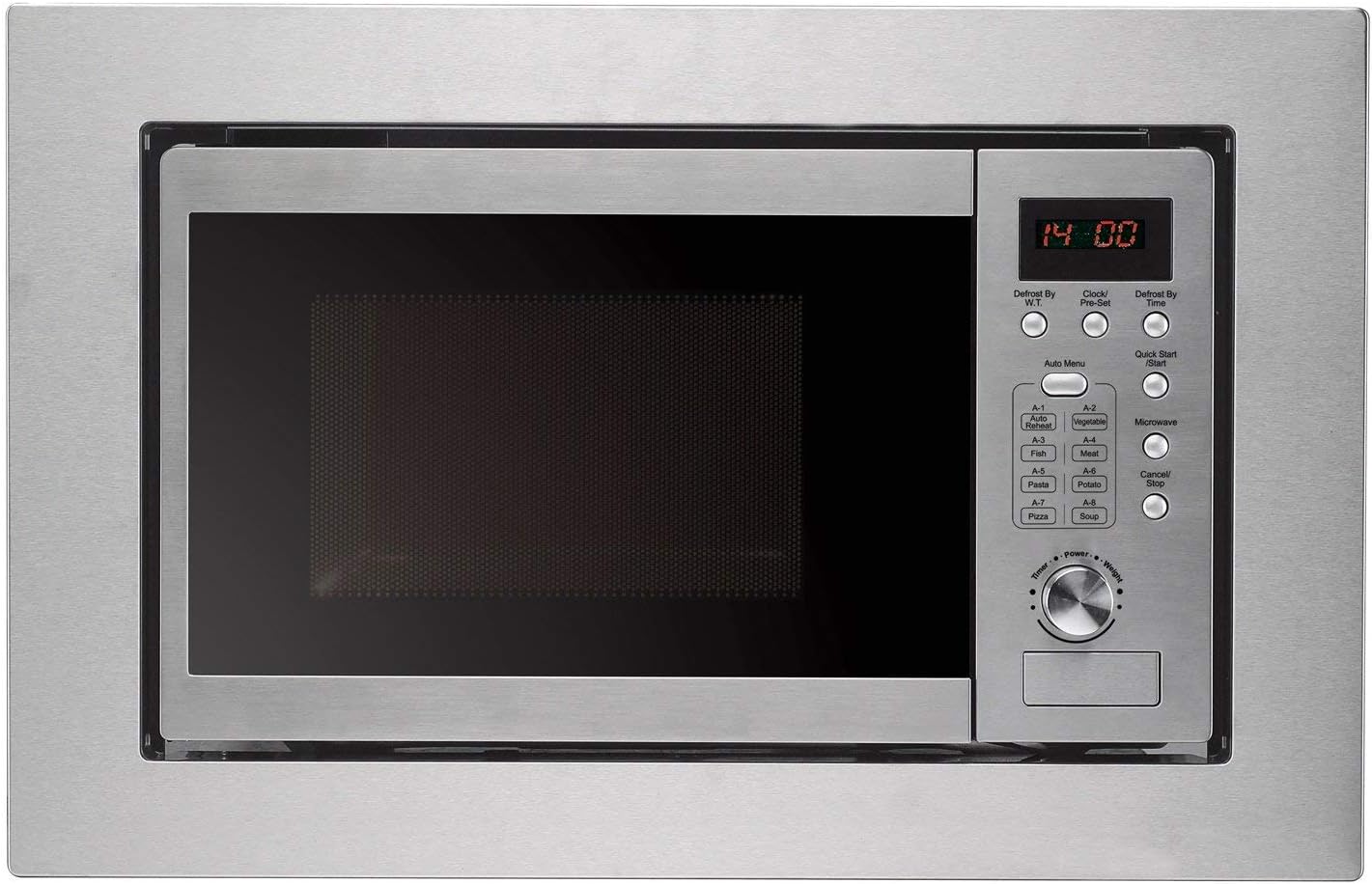 Baumatic BYMM204SS Built in Microwave Oven in Stainless Steel