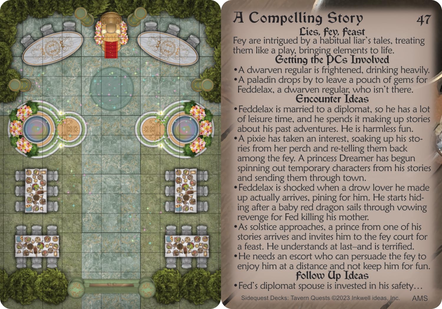Sidequest Decks: Tavern Quests