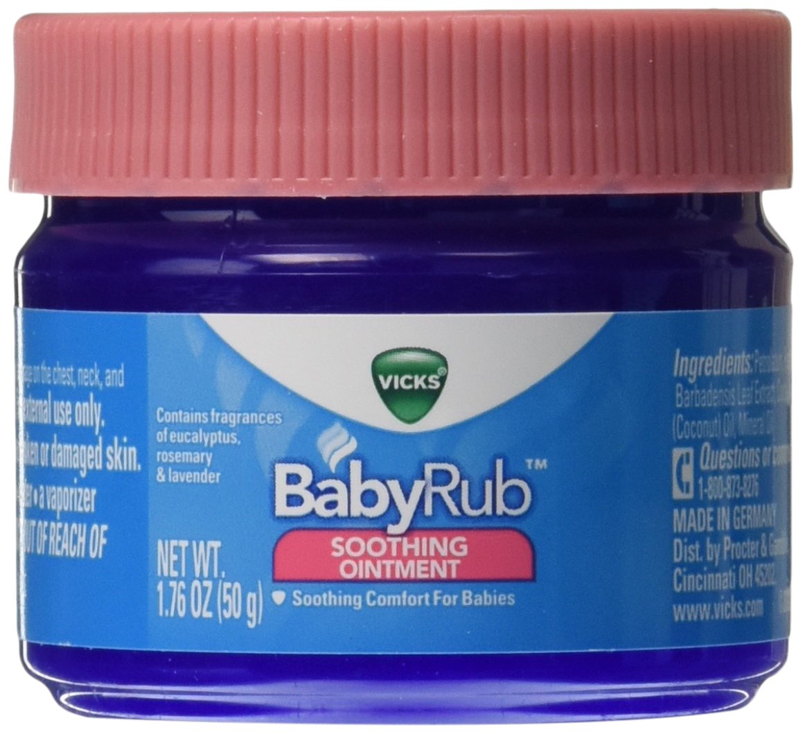Vicks Babyrub Soothing Ointment 50 Gram Pack of 36