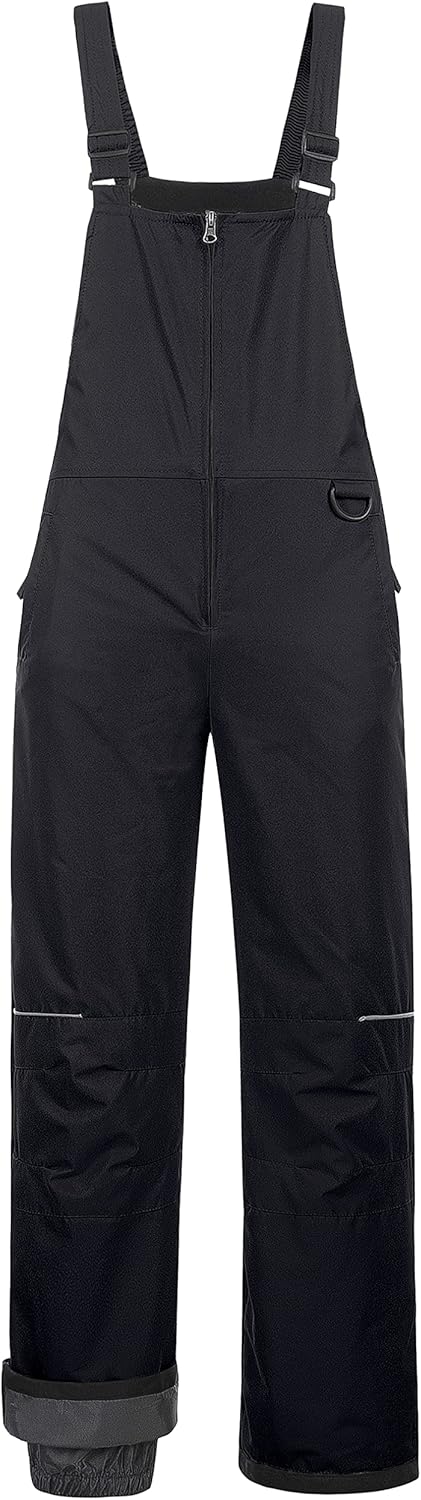 CREATMO US Girl's Snow Bibs Kids Ski Pants Waterproof Insulated Winter Overalls