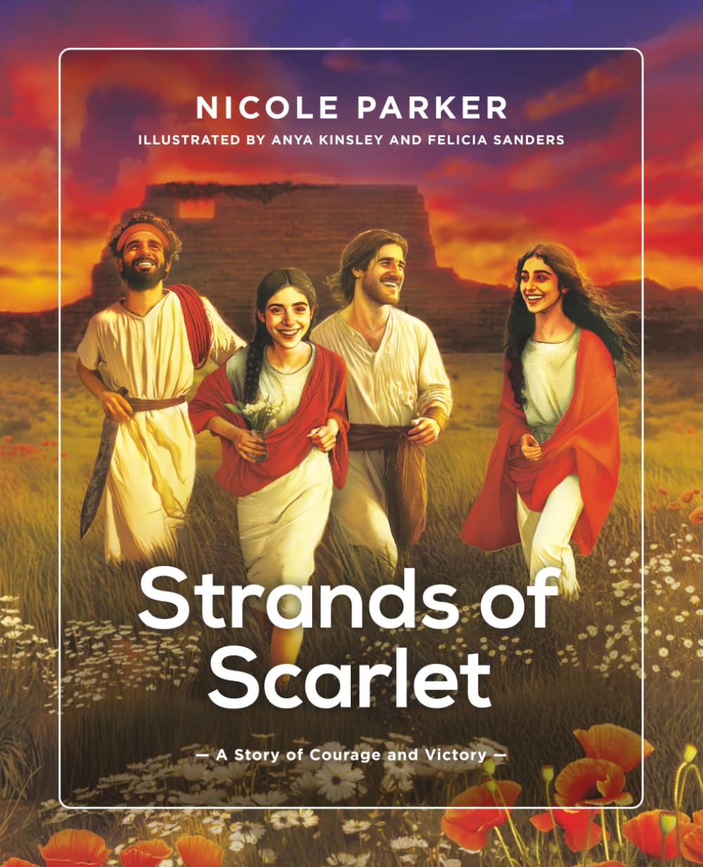 Strands of Scarlet: A Story of Courage and Victory: 3 (Tales of Canaan)
