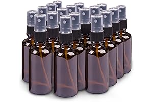 Small Amber Glass Spray Bottles