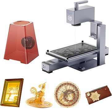 Longer Nano Pro Portable 12w Laser Engraver with Slide Extension Expand,The Laser Engraving Area to 120 * 330mm, DIY Engraver Tool for Wood, Acrylic, Leather, Cloth, Metal, Ceramics