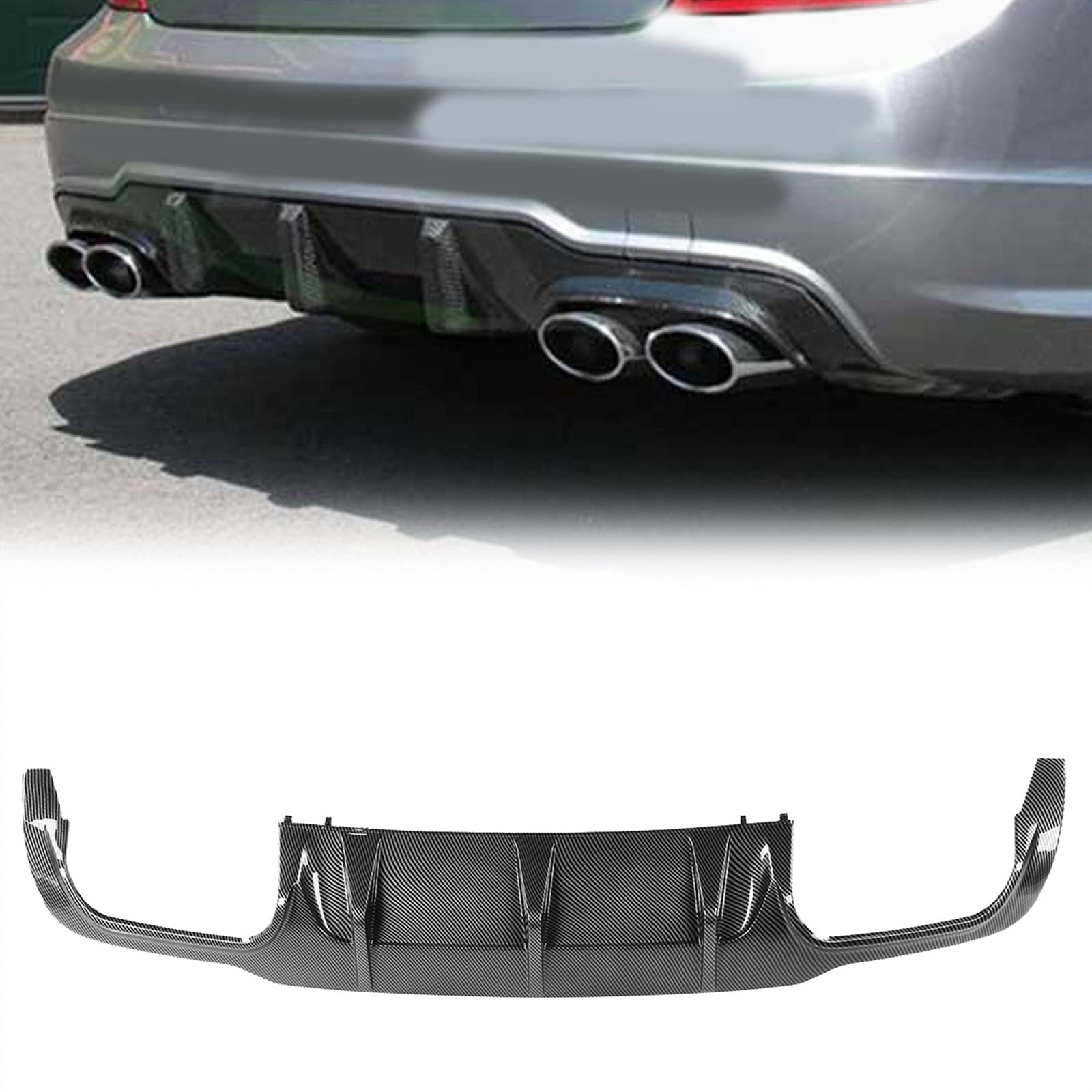 Diffuseur arrière C63 W204 pour transformer le look de votre Benz au quotidien