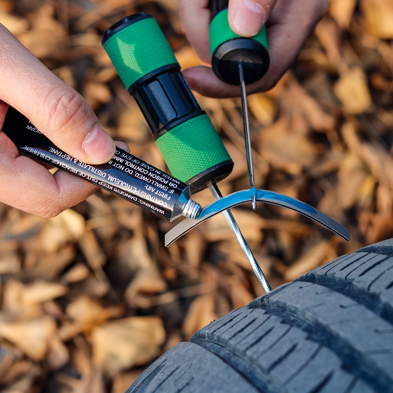 Motorcycle Permanent Tyre Repair Permanent Tire Repair Kit To Fix