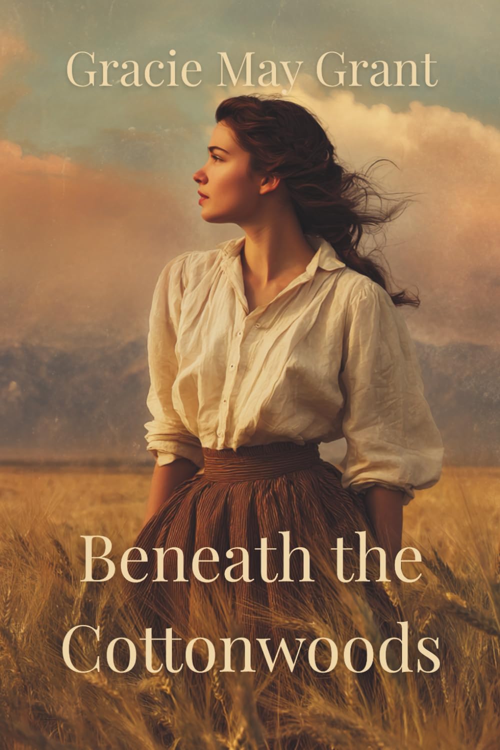 Beneath the Cottonwoods: Large Print Edition