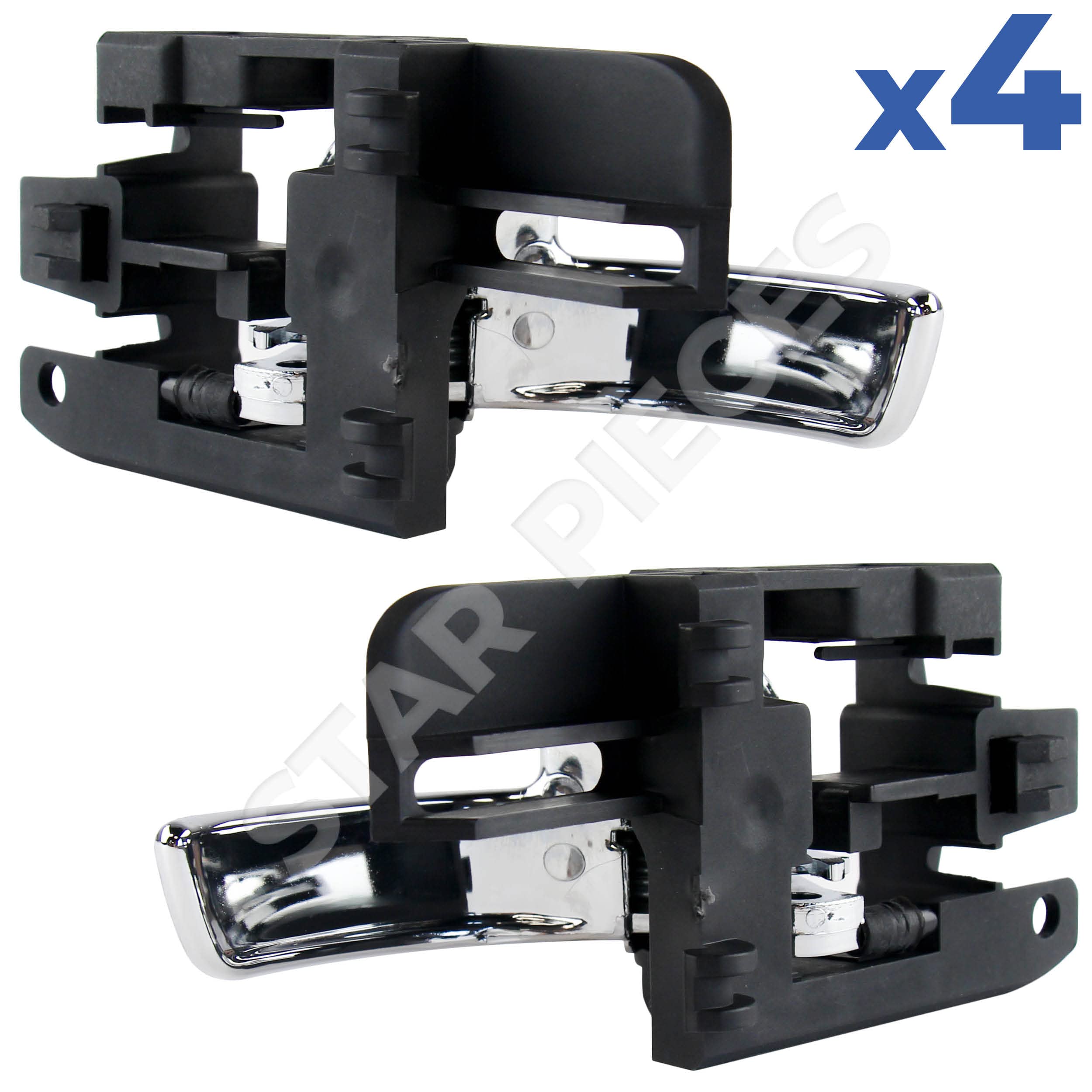 STARKIT PERFORMANCE 4 manijas de puerta compatibles para Qashqai (2007-2013) manetas interiores | 80670JD0 | 80671JD0 | 80670JD000
