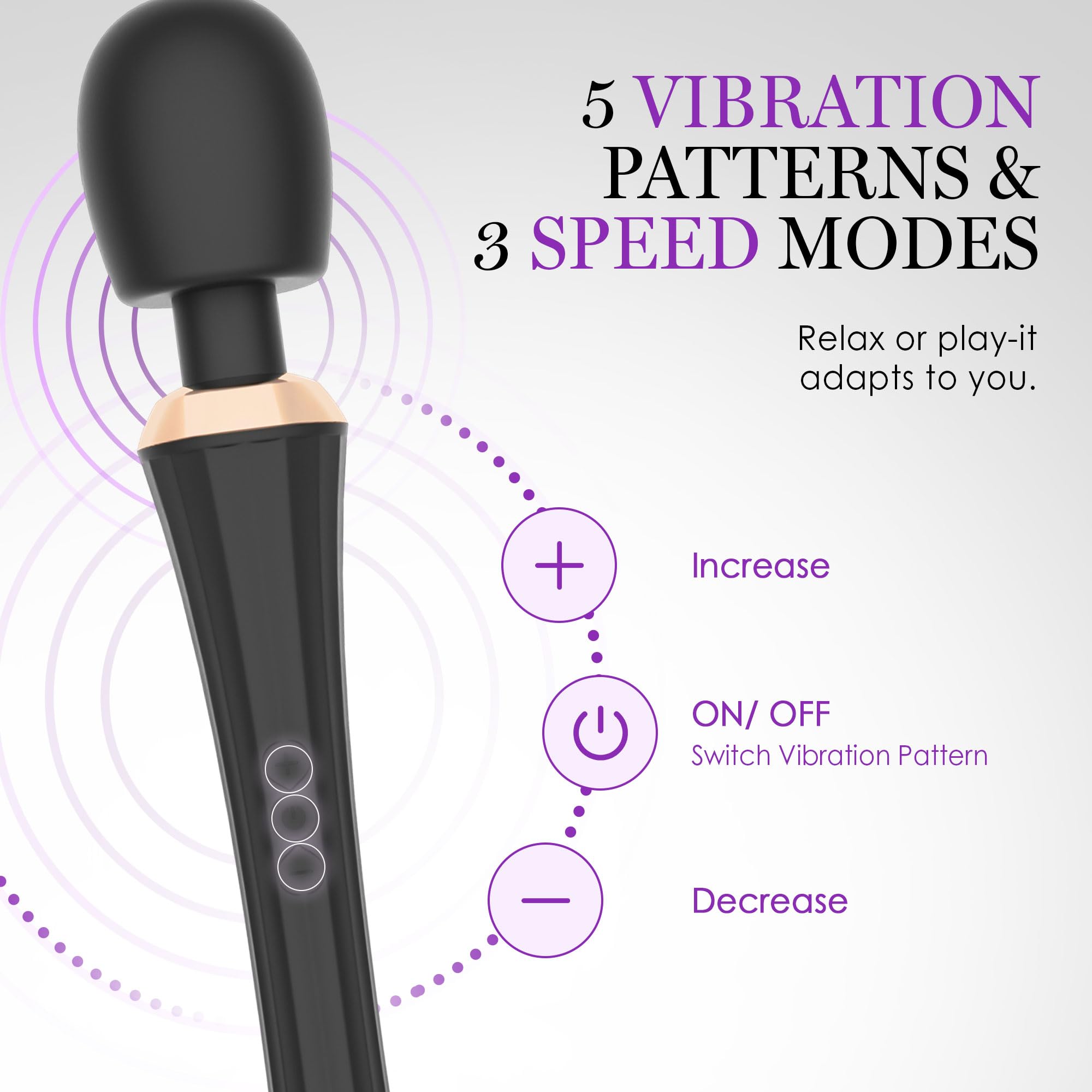 Amazon.com: Pure Envy Joystick Powerful Wand Vibrator