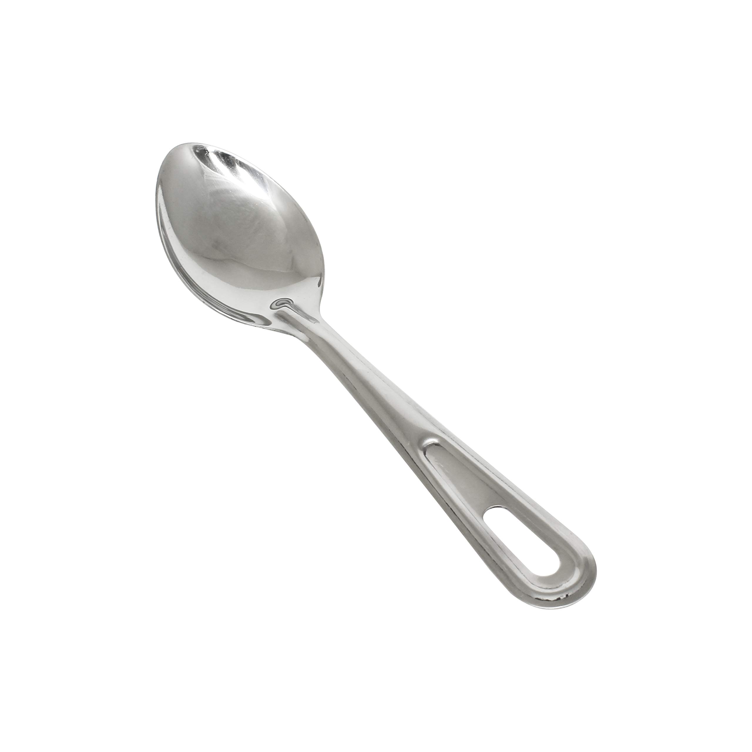 Thunder Group Solid Basting Spoon with Stainless Steel Handle, 11-Inch