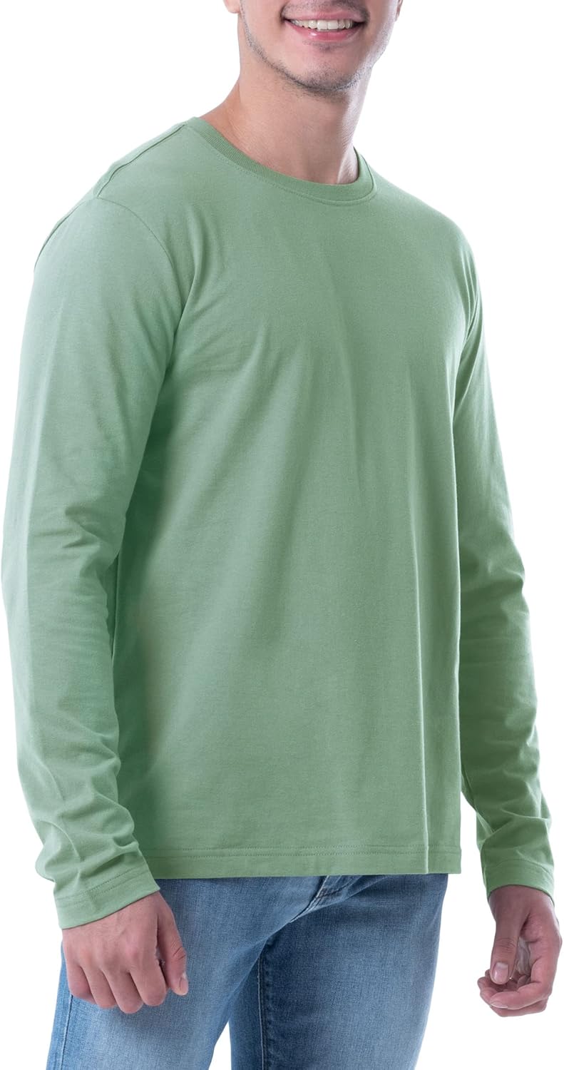 Lee Mens Long Sleeve Cotton T-Shirt - Image 5