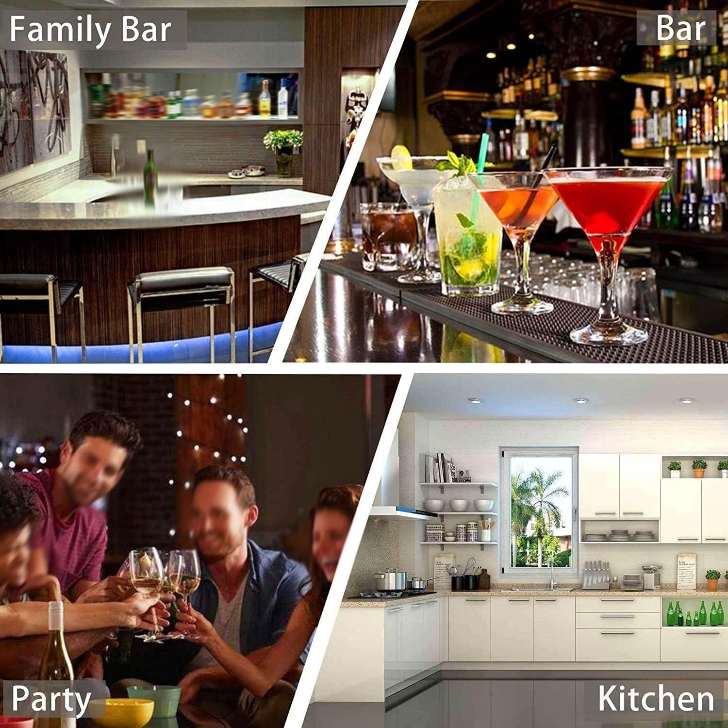 16-Piece Cocktail Shaker Set, Bartender Kit with Stand, Stainless Steel Bar Tools, Professional Bar Tools Bartender Tool Kit, 550ml