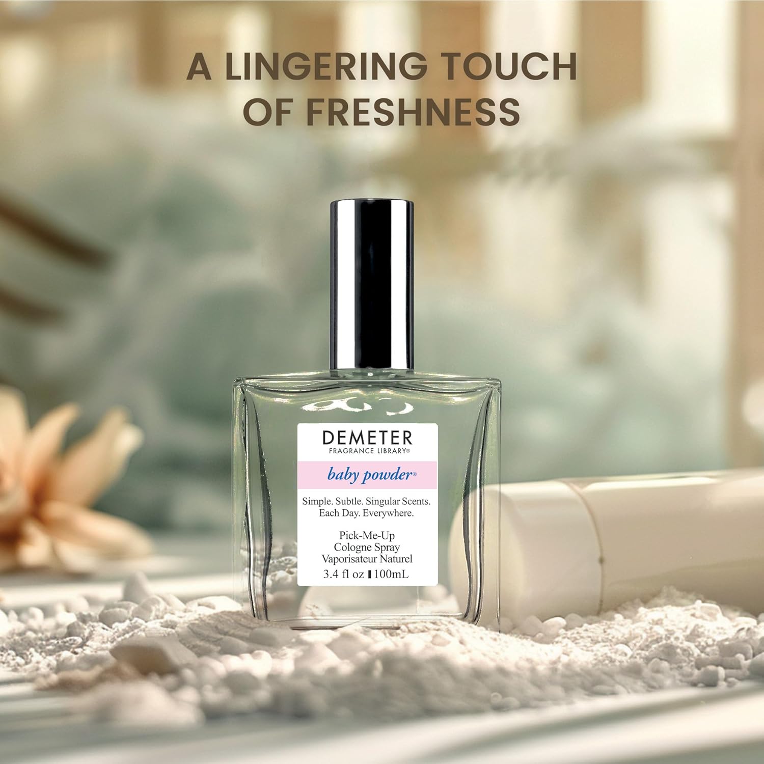 DEMETER 3.4oz Cologne Spray - Baby Powder