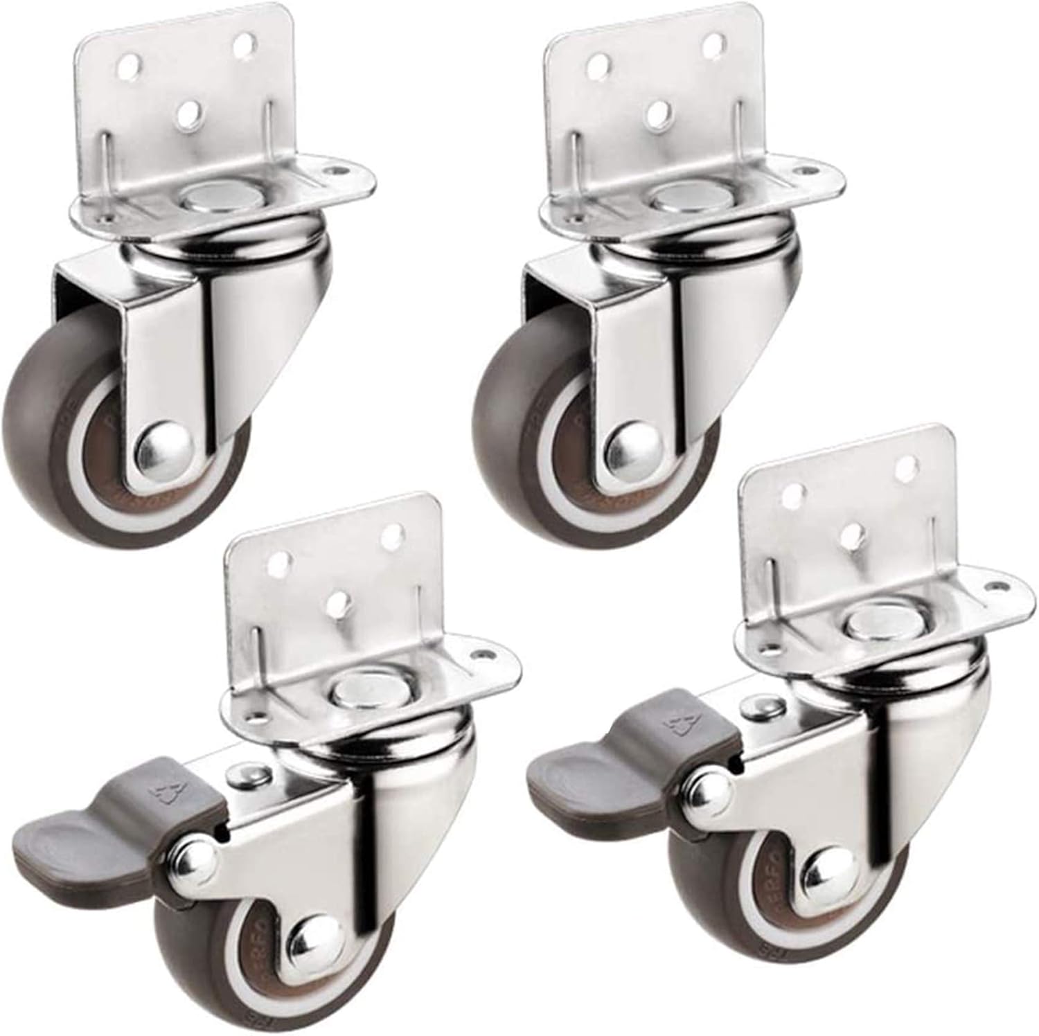 4Pcs Furniture Casters,Swivel Casters,Industrial Casters