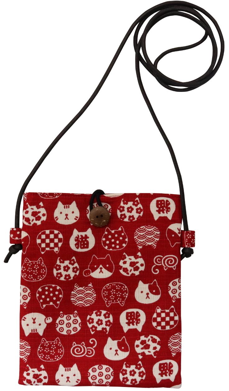 ありがたやにゃんこ   ②えんじ ありがたやにゃんこ ②えんじ