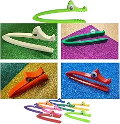 Pinça infantil Jacaré Fortalece e Desenvolve a Coordenação motora fina e movimento (2 UNIDADES)