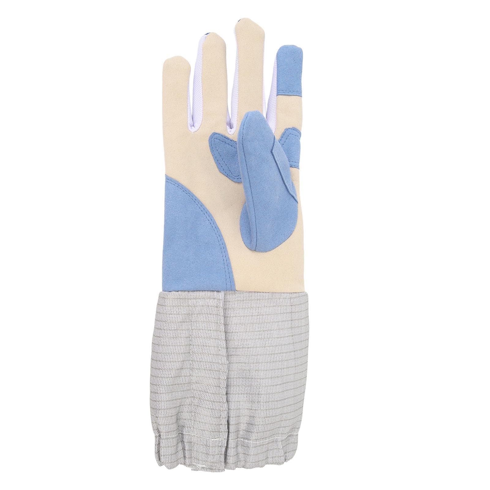 1Pcs Gants D'escrime Rembourrés, Gant de Sabre Antidérapant et Respirant pour Droitier Gants D'entraînement D'escrime Unisexes en Tissu Tricoté pour Un Seul Sport pour Jeunes Adultes