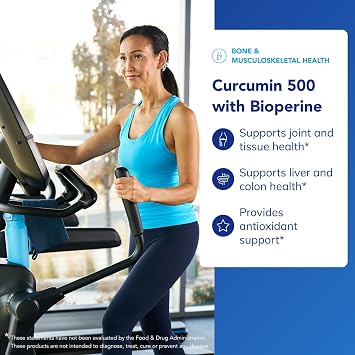 Pure Encapsulations Curcumin 500 with Bioperine, 120 Capsules