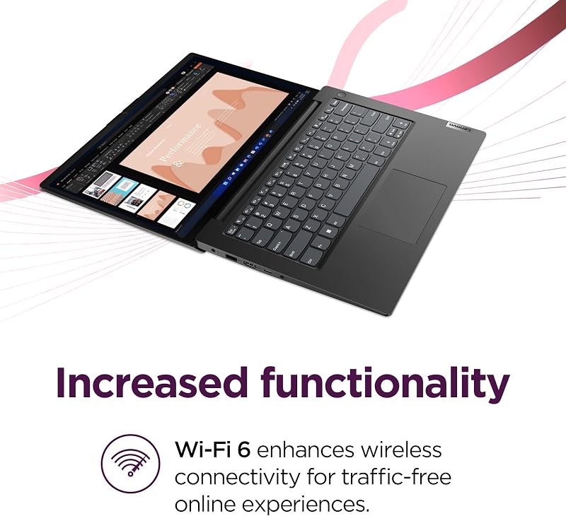 Lenovo 14 G4 - Laptop for Business - Intel Core i7-13620H - 14" FHD Display - 8GB RAM (upgradable to 16GB) - 256GB Storage (upgradable to 1TB) - Windows 11 Home - Thin & Portable - Business Black image 6