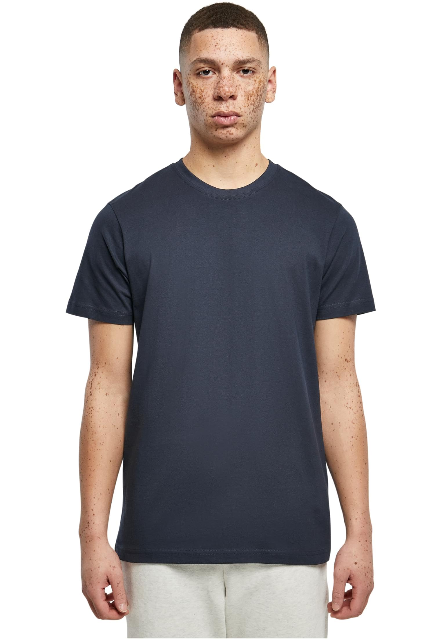 Urban Classics Men's Basic Tee T-Shirt, Navy, 5XL