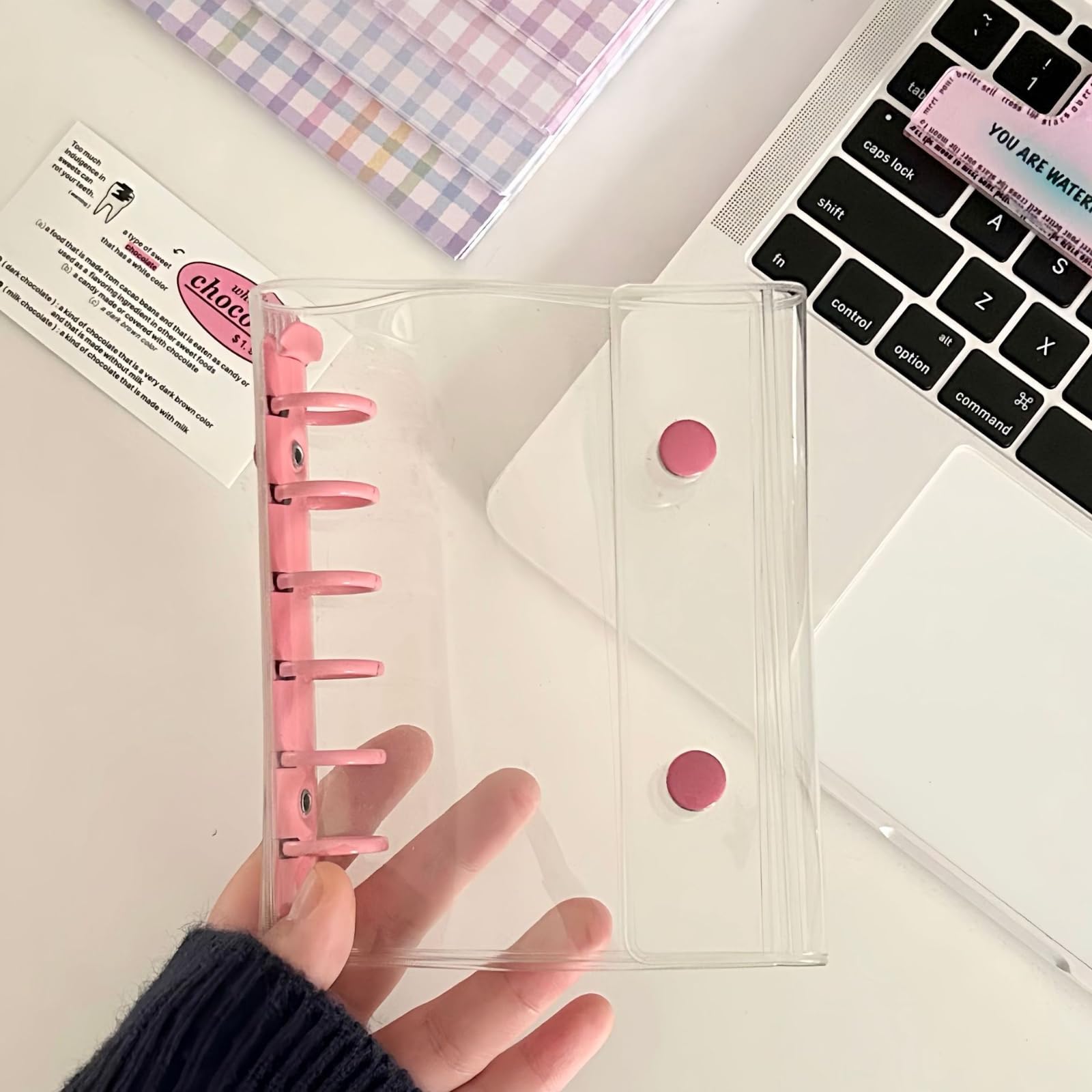 アレン・レン（任嘉倫)ALLEN手帳　シール　50枚入り Amazon | Archtypes シール帳 透明 クリア A7 m6 ミニ6 バインダー